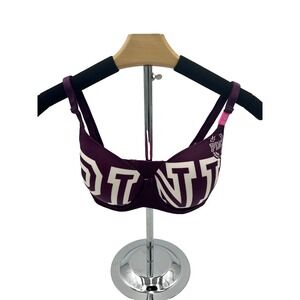 Victoria's Secret Pink Bra Wear‎ Everywhere Lightly Lined 11046091 32DD Purple